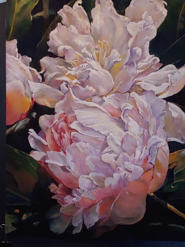 "New Peonies" by Ken Landon Buck